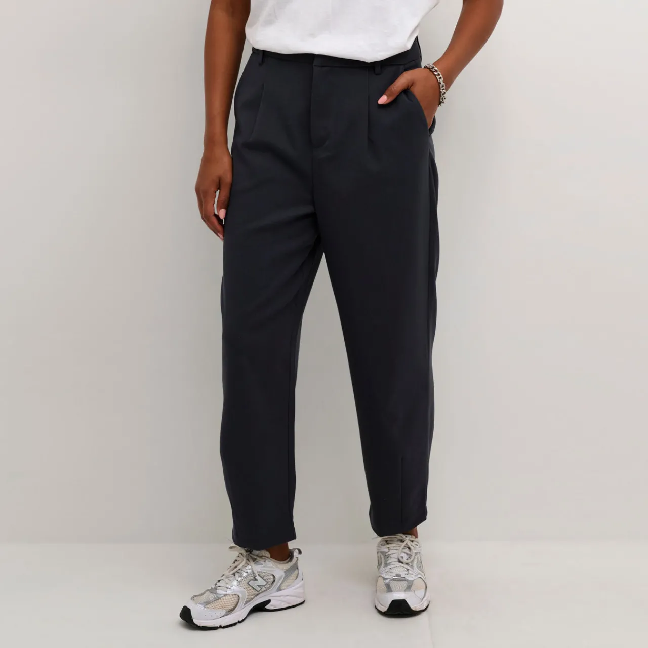 Hot Merle Cropped Tailored Trousers Women Trousers & Shorts