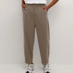 Hot Merle High-Rise Cropped Tapered Trousers Women Trousers & Shorts