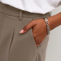 Hot Merle High-Rise Cropped Tapered Trousers Women Trousers & Shorts
