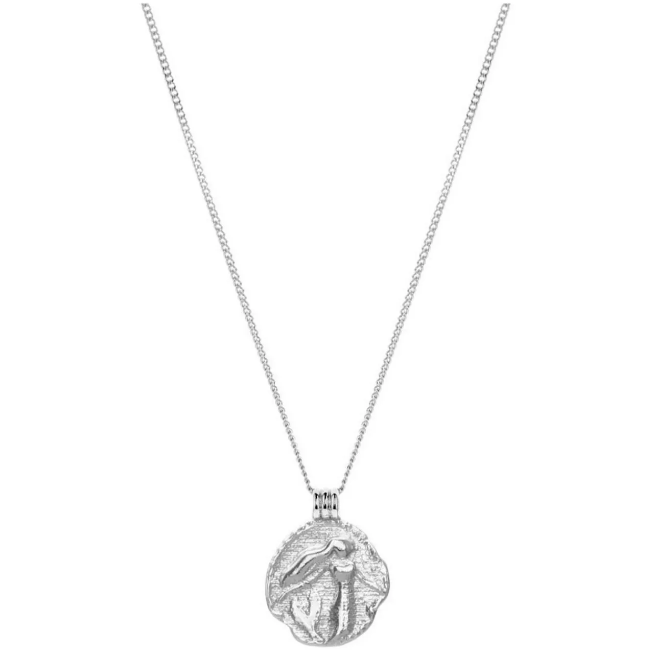 Merrow Medium Coin Pendant Necklace Women Necklaces