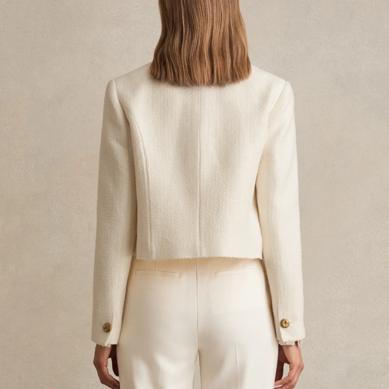 Best Mia Double-Breasted Cropped Blazer Women Coats & Jackets
