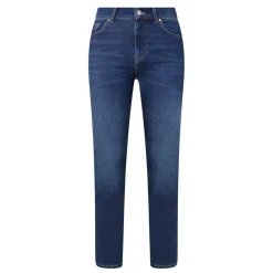 Hot Mid Rise Slim Fit Cropped Jeans Women Denim