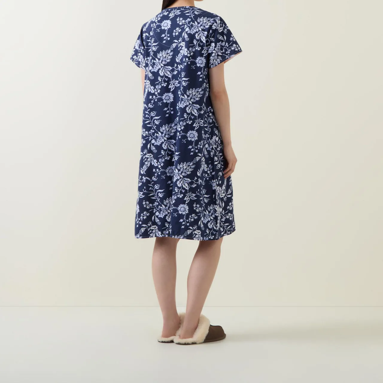 Discount Midnight Fern Fleece Night Dress Women Sleepwear