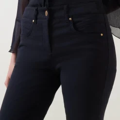Online Mid-Rise Slim Leg Jeans Women Denim