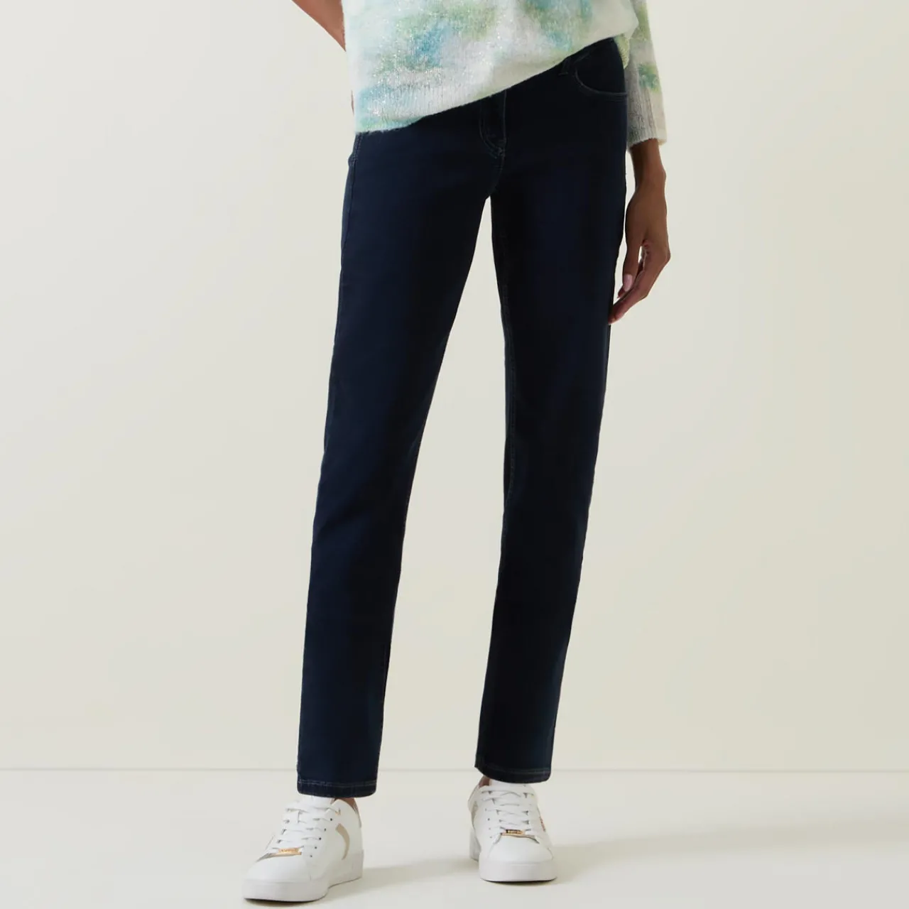 Best Mid-Rise Slim Leg Jeans Women Denim