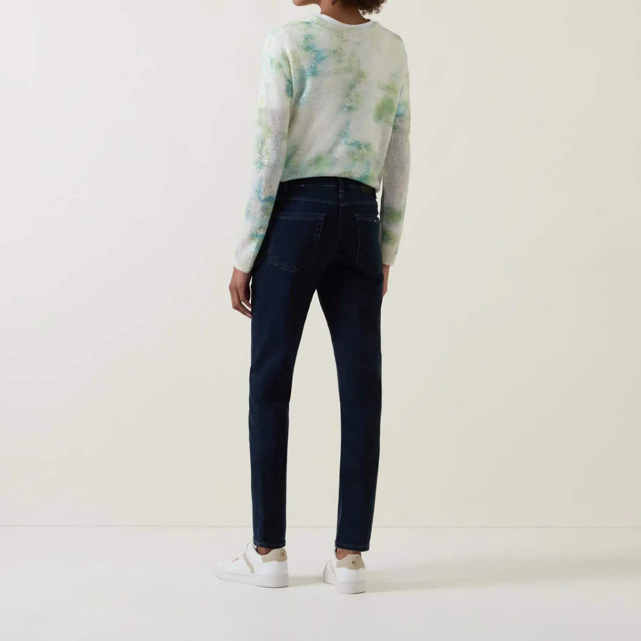 Best Mid-Rise Slim Leg Jeans Women Denim