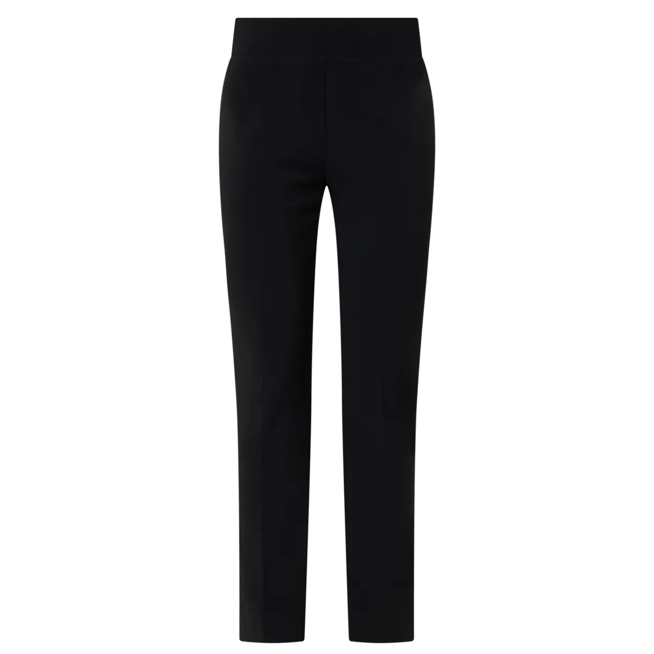 Mid-Rise Straight-Leg Trousers Women Trousers & Shorts