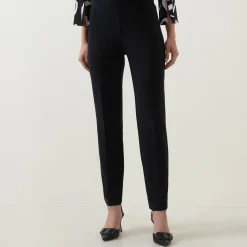 Mid-Rise Straight-Leg Trousers Women Trousers & Shorts