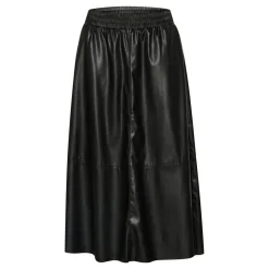 Mikka Faux Leather Skirt Women Skirts