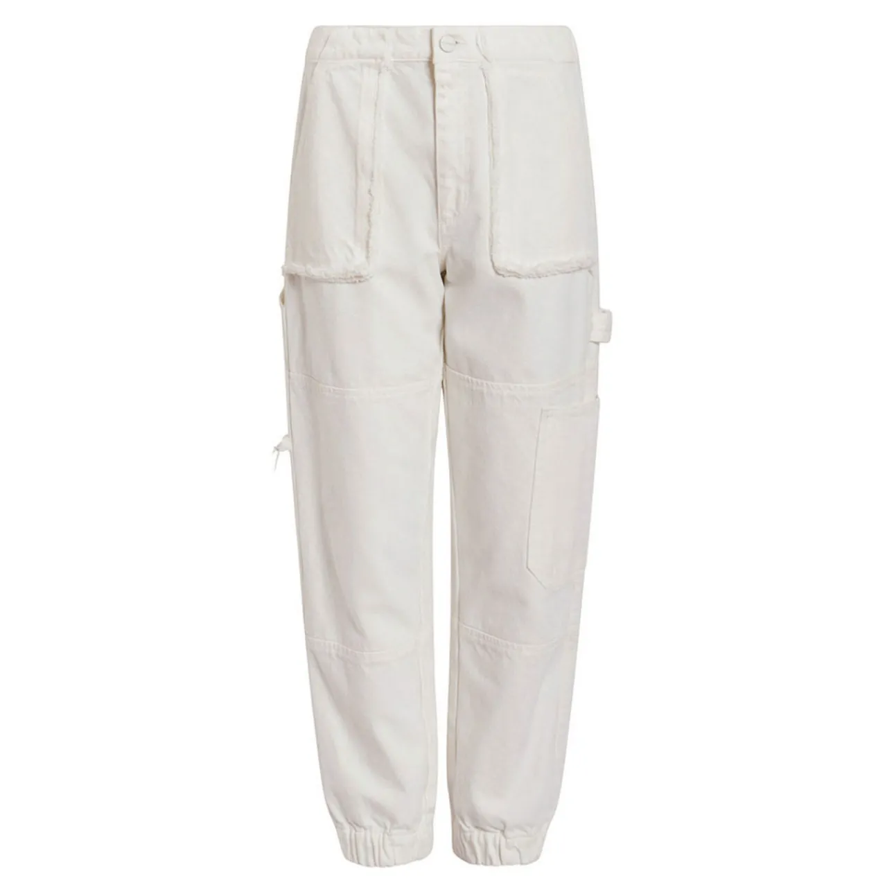 Hot Mila Frayed-Edge Trousers Women Trousers & Shorts