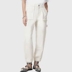 Hot Mila Frayed-Edge Trousers Women Trousers & Shorts