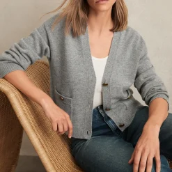 Sale Mila Patch-Pocket Cardigan Women Sweaters & Cardigans