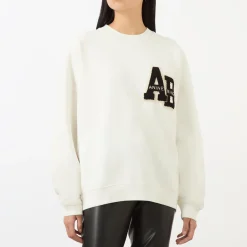 Outlet Miles Letterman Oversized Sweatshirt Women Sweatshirts & Hoodies