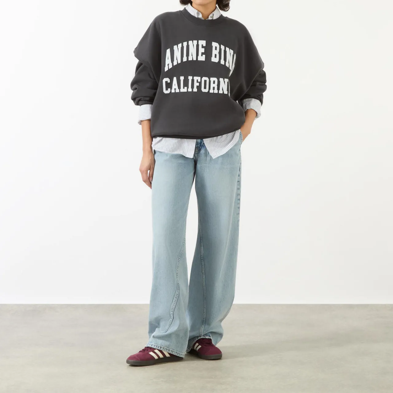Hot Miles Logo Sweatshirt Women Sweatshirts & Hoodies