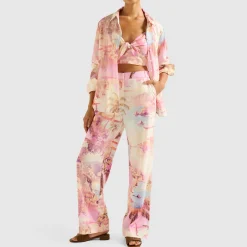 Outlet Miley Wide Leg Trousers Women Trousers & Shorts