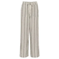 Outlet Milia Striped Straight Leg Trousers Women Trousers & Shorts