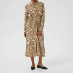 Sale Mille Animal Print Shirt Dress Women Dresses