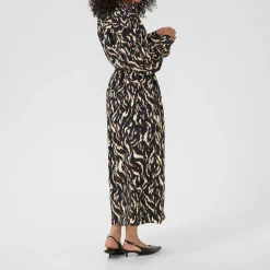 Hot Mille Printed Shirt Dress Women Dresses