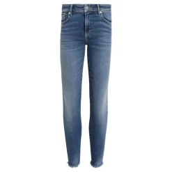 Miller Push Up Mid-Rise Skinny Jeans Women Denim