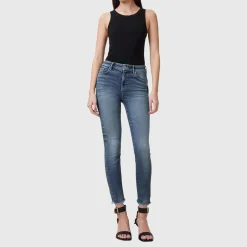 Miller Push Up Mid-Rise Skinny Jeans Women Denim
