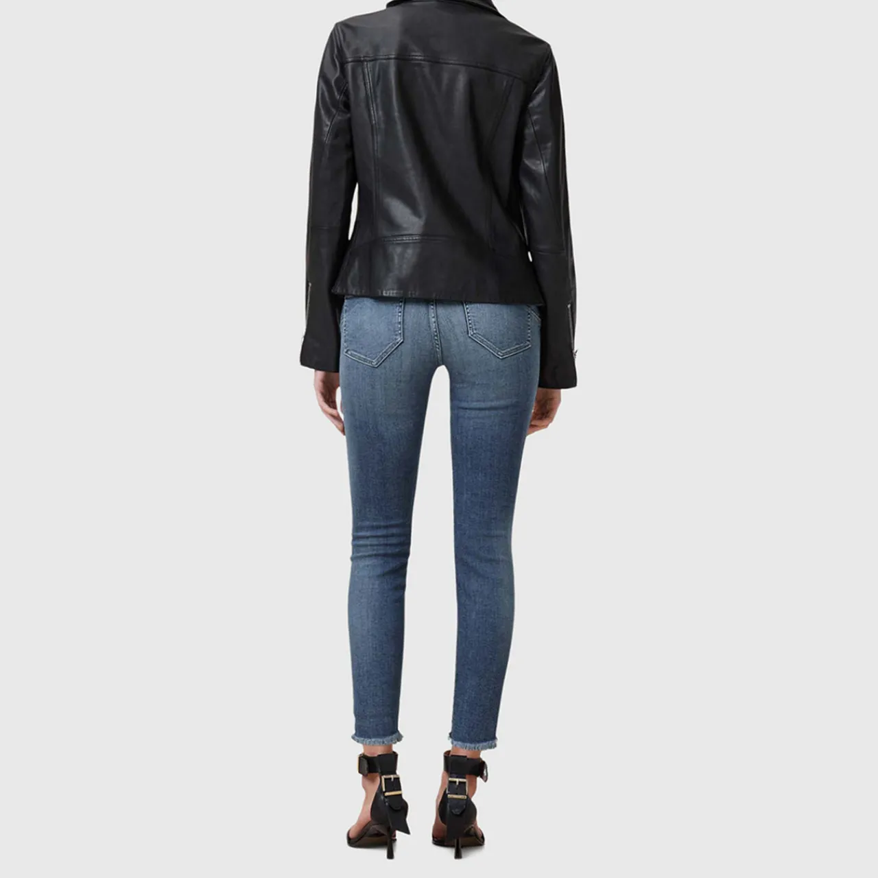 Miller Push Up Mid-Rise Skinny Jeans Women Denim