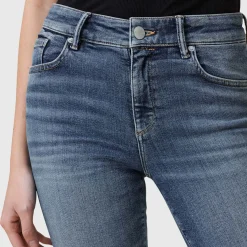 Miller Push Up Mid-Rise Skinny Jeans Women Denim