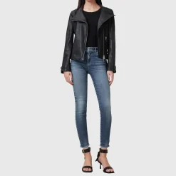 Miller Push Up Mid-Rise Skinny Jeans Women Denim
