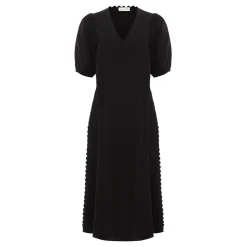 New Milly Linen Flared Dress Women Dresses