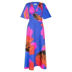 Mina Floral Flared Dress Women Dresses
