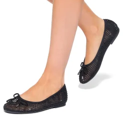 New Mindy Gem-Embellished Ballet Flats Women Flats