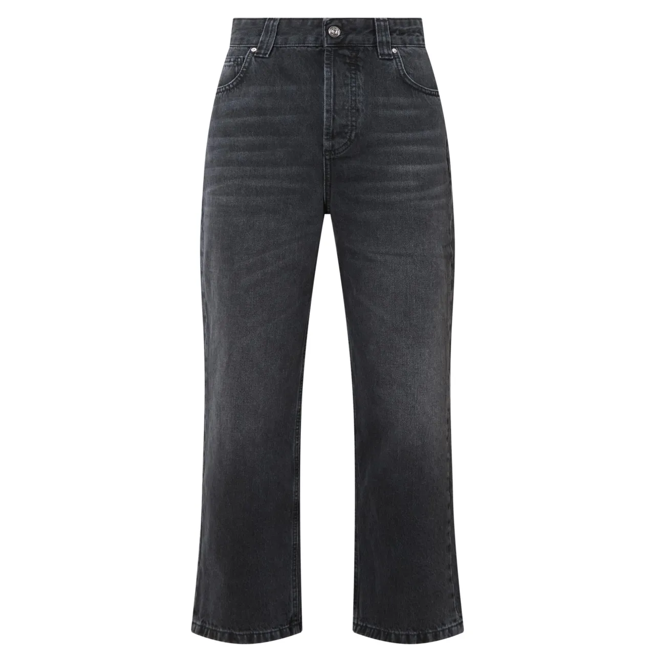 Outlet Mom Straight Leg Cropped Jeans Women Denim