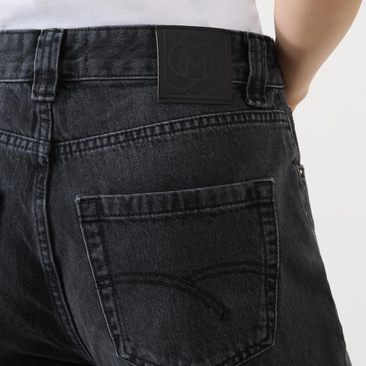 Outlet Mom Straight Leg Cropped Jeans Women Denim