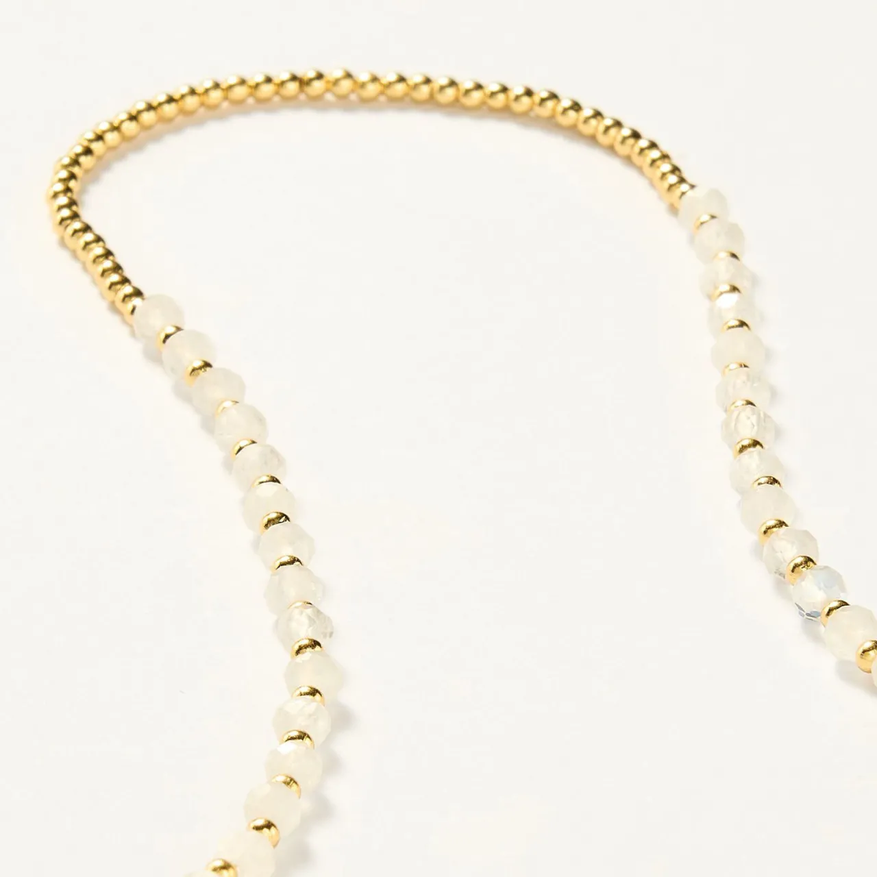 Discount Moonstone Ibiza Beaded Necklace Women Necklaces