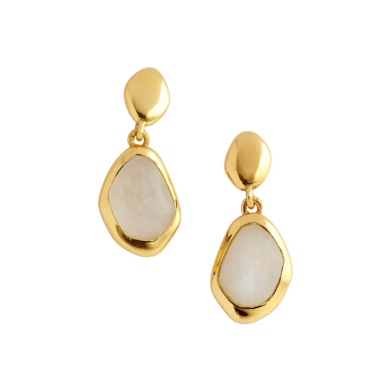 Outlet Moonstone Stepping Stone Drop Earrings Women Earrings