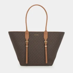 Moore Logo Print Large Tote Bag Women Top Handle Bags|Tote Bags