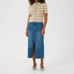 Hot Morita Stripe Cardigan Women Sweaters & Cardigans