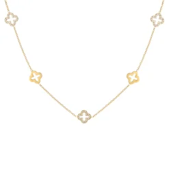 Multi Clover Necklace Women Necklaces