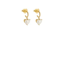 Sale My Love Heart Huggie Earrings Women Earrings