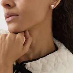 Online My Love Heart Stud Earrings Women Earrings