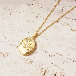 Online My Sun, Moon & Stars Locket Necklace Women Necklaces