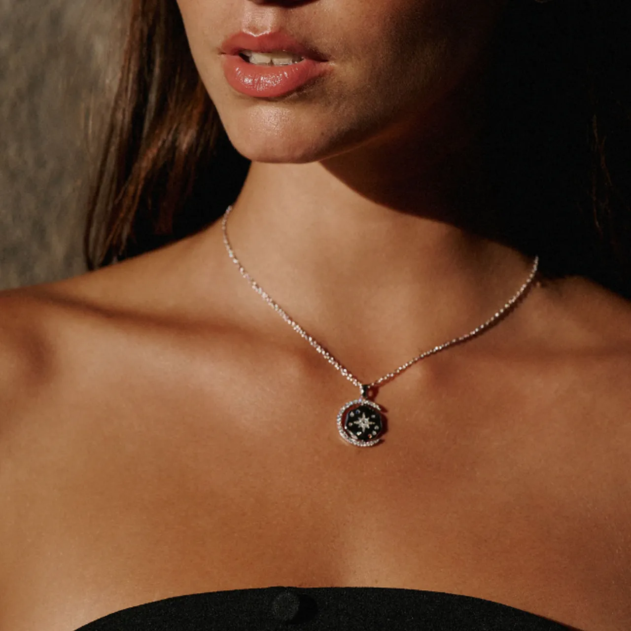 New My Sun, Moon & Stars Necklace Women Necklaces