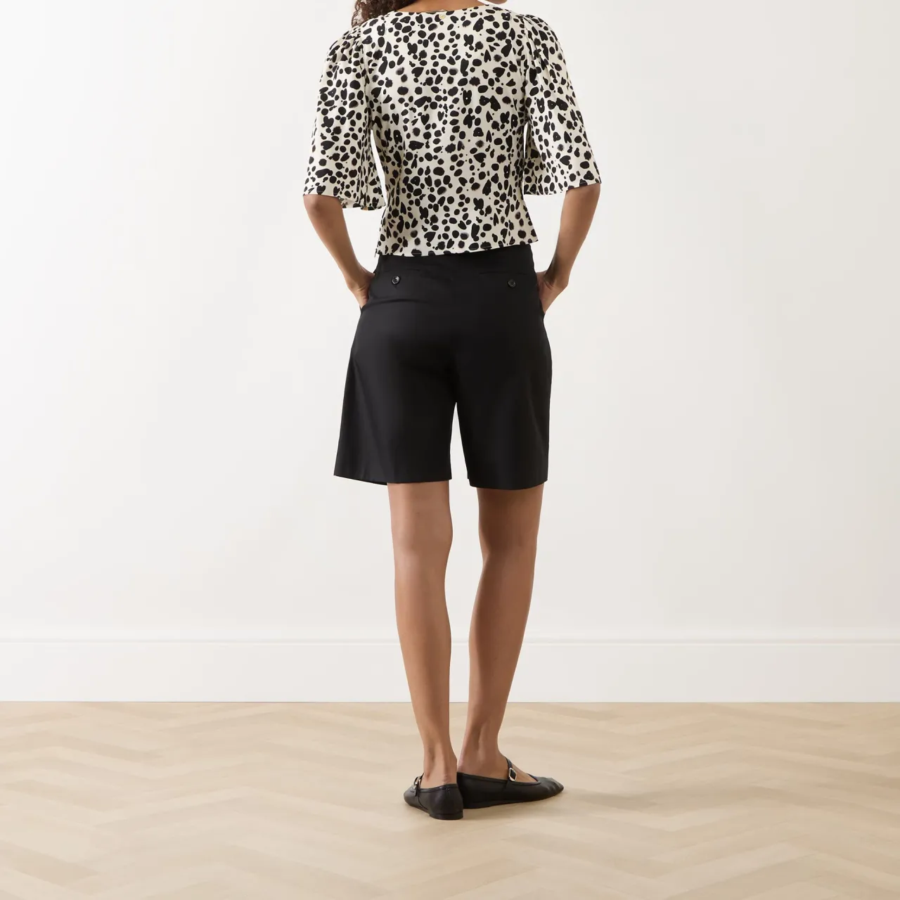 Hot Myrte Leopard Blouse Women Tops