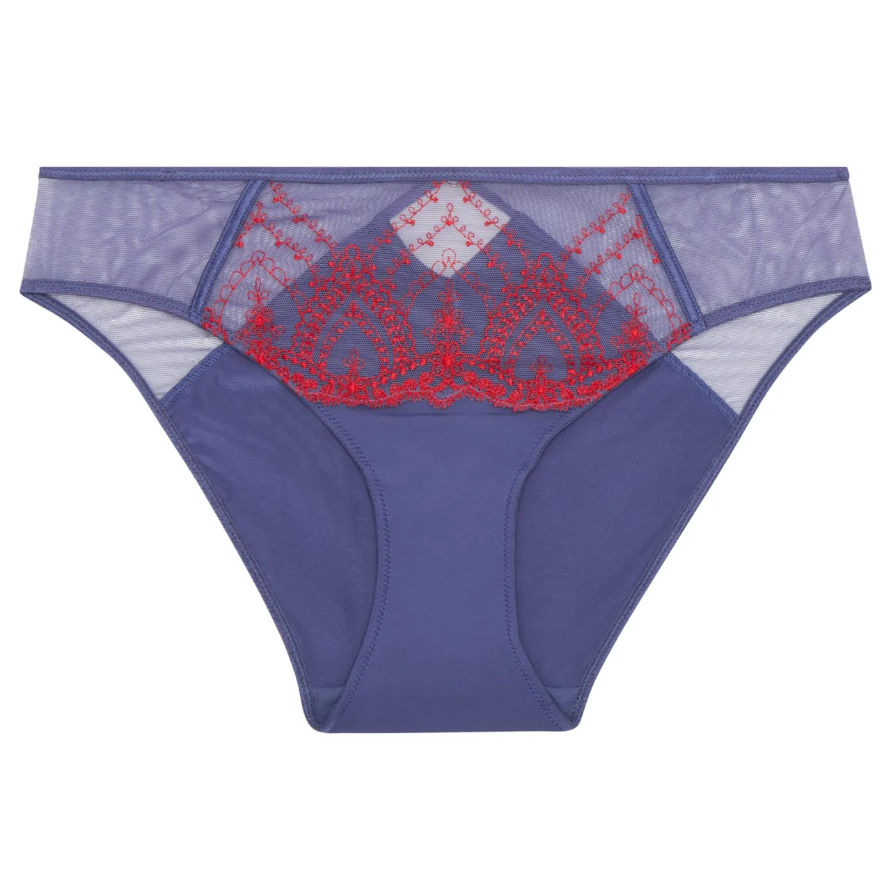 New Mysterious Floral Embroidered Briefs Women Lingerie