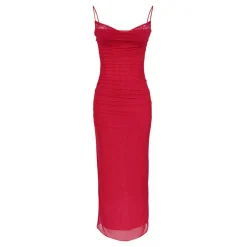 Nalini Mesh Corset Dress Women Dresses
