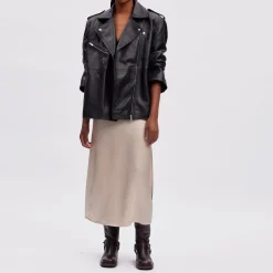 Hot Naomi Leather Jacket Women Coats & Jackets