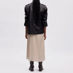 Hot Naomi Leather Jacket Women Coats & Jackets