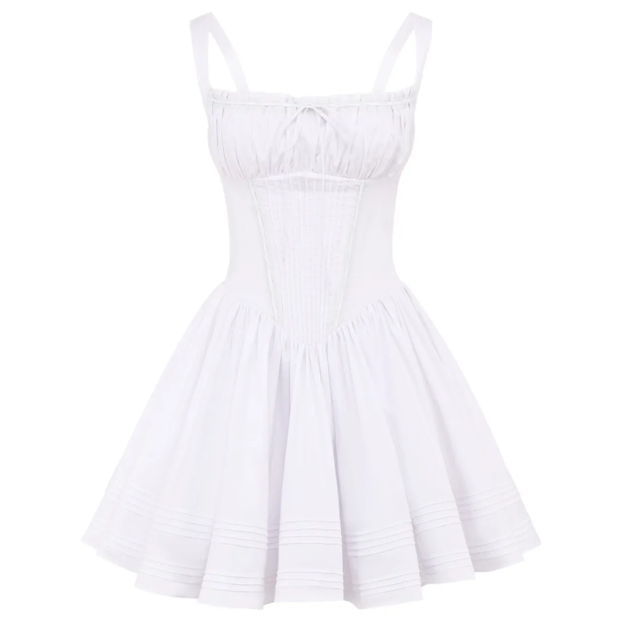 Sale Natassia Pin Tuck Mini Dress Women Dresses