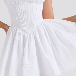 Sale Natassia Pin Tuck Mini Dress Women Dresses