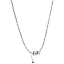 Hot Nathair Nímhe Snake Necklace Silver Women Necklaces
