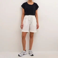 Outlet Naya Drawstring-Waist Casual Shorts Women Trousers & Shorts